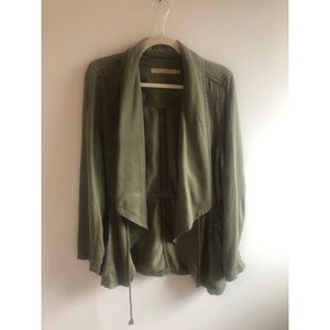 Army Green Max Jeans Jacket
